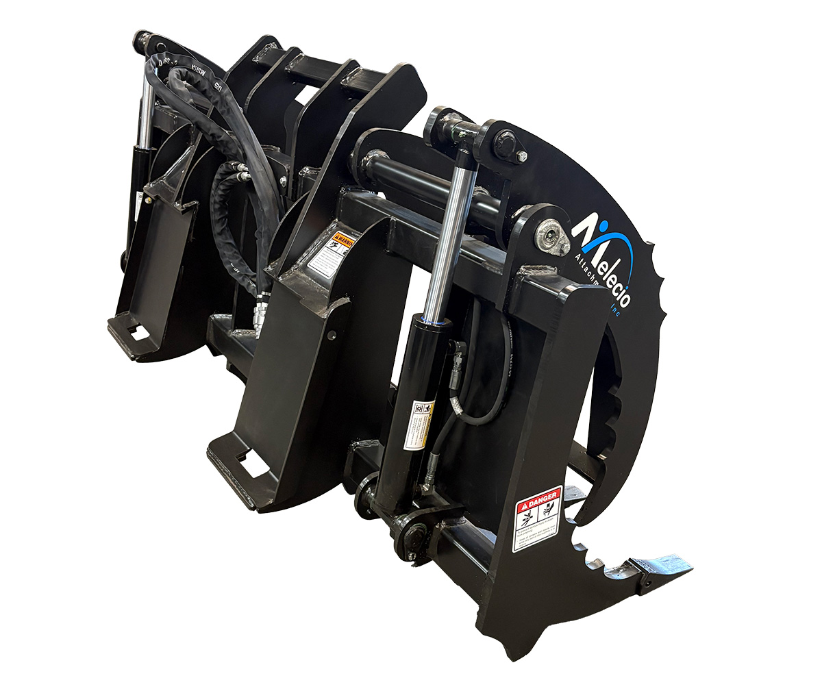 Skid-Steer Root Rake Grapple - Image 2