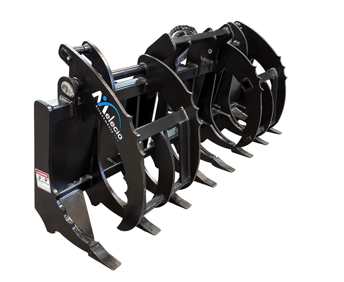 Skid-Steer Root Rake Grapple - Image 3