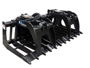 Skid Steer Tapered Brush Grapple Bucket