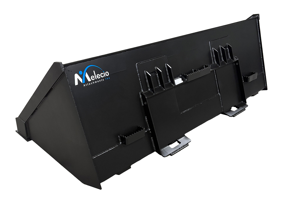 HD Skid-Steer High Volume Material Bucket - Image 2