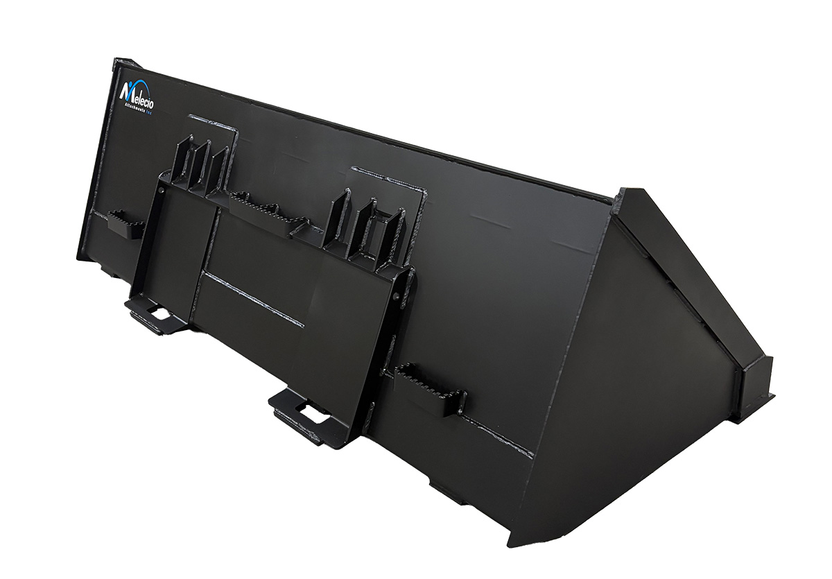 HD Skid-Steer High Volume Material Bucket - Image 4