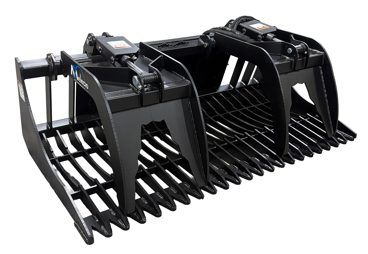 Skid-Steer Rock Grapple Bucket - Image 6