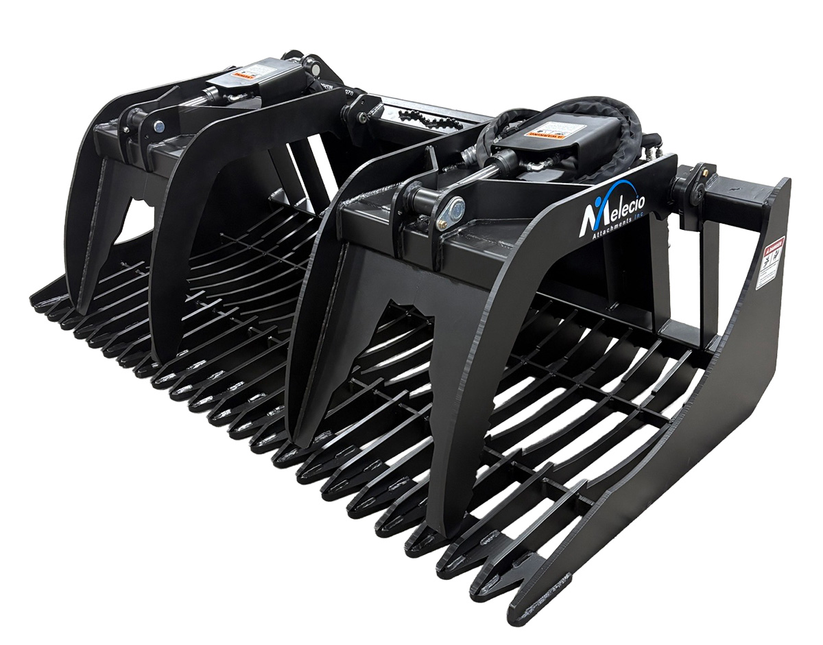 Skid-Steer Rock Grapple Bucket - Image 5
