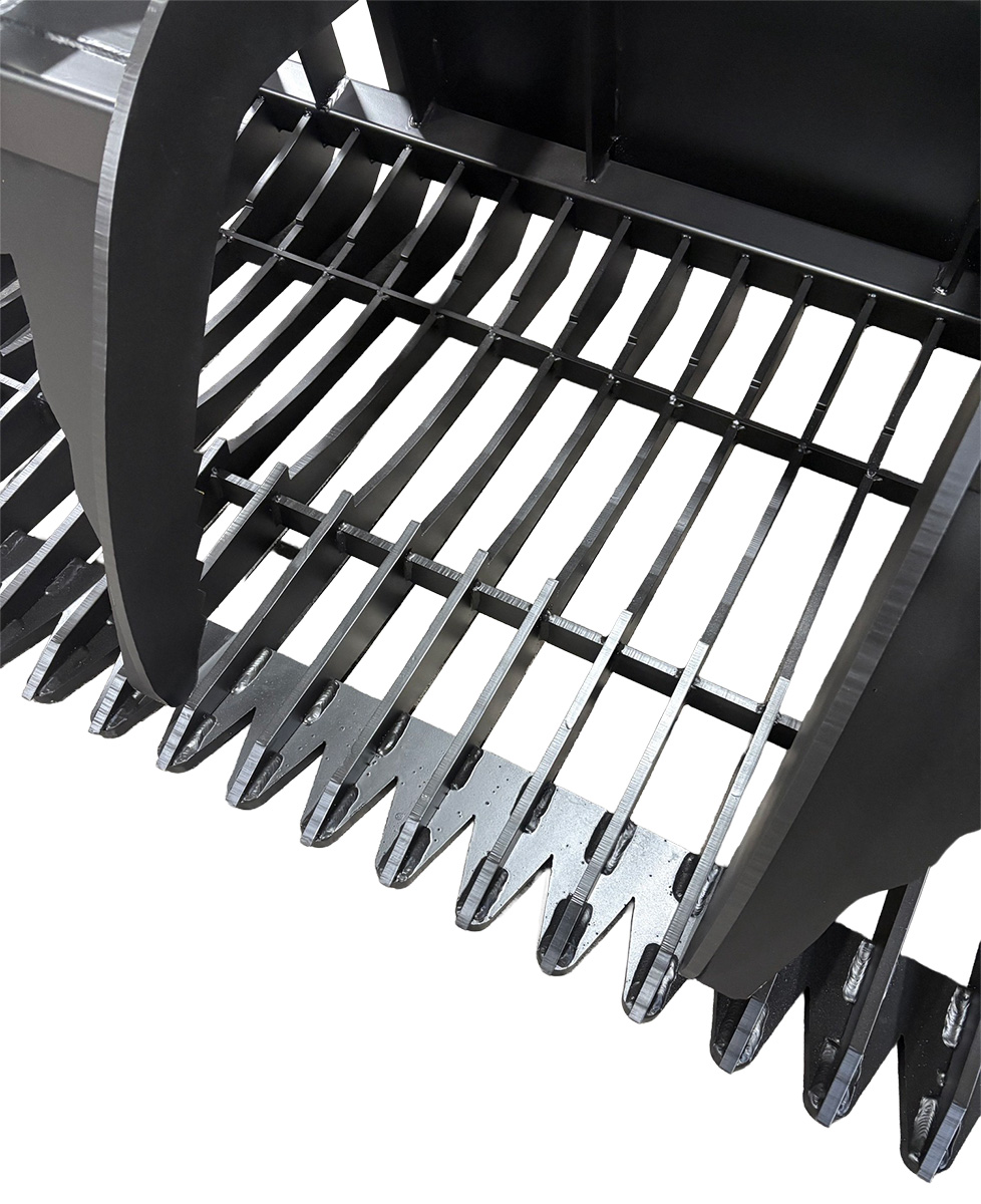 Skid-Steer Rock Grapple Bucket - Image 4