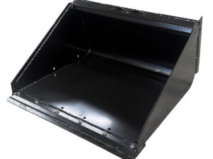 Dirt Bucket Mini Bobcat side angle