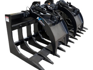 Wheel Loader Brush Grapple Bucket angle